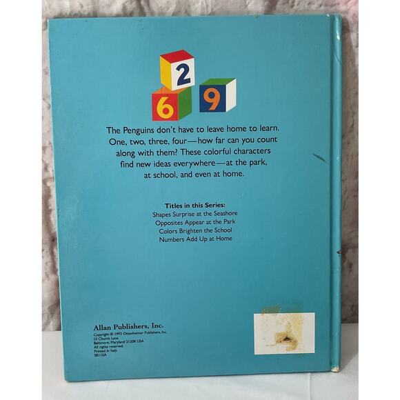 1993 Large Hardback Numbers Add Up at Home By Joanne Barken - Picture 3 of 6